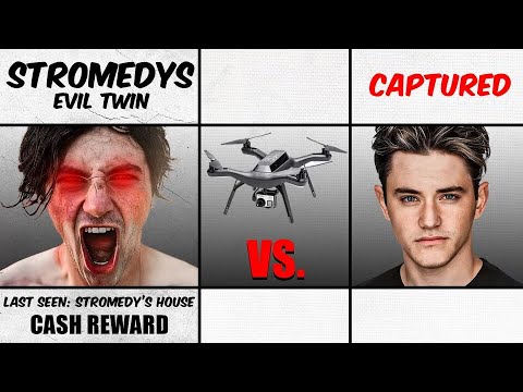 drone catches STROMEDY'S EVIL TWIN VS STROMEDY !!! ( mocking stromedy FULL MOVIE)