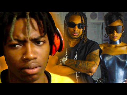 DDG A FREAK FREAK!!!  DDG - I’m Geekin Remix (feat. NLE Choppa, BIA) | REACTION