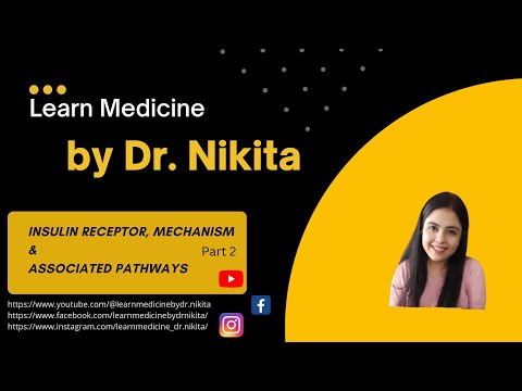 Insulin Receptor and Mechanism of cellular and metabolic actions by Dr. Nikita | Insulin Receptor