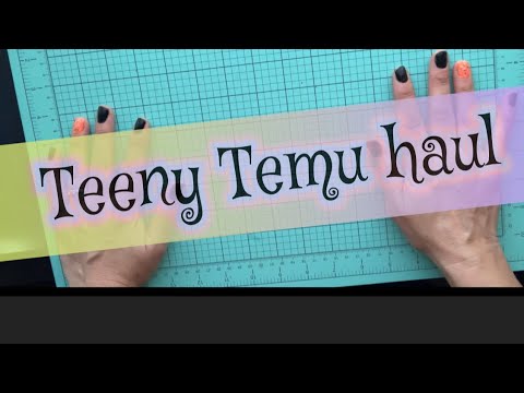 Teeny TEMU haul🫶🏼