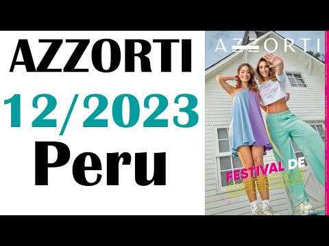 CATÁLOGO  AZZORTI  CAMPAÑA 12 /  2023  PERU