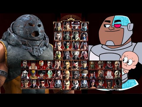 Mortal Kombat 9 - JUGGERNAUT & CYBORG MOD - Expert Tag Ladder - Gameplay @(1080p) - 60ᶠᵖˢ ✔