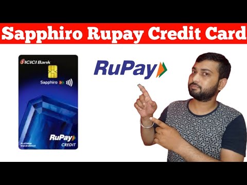 Icici Sapphiro credit card Now Rupay Network