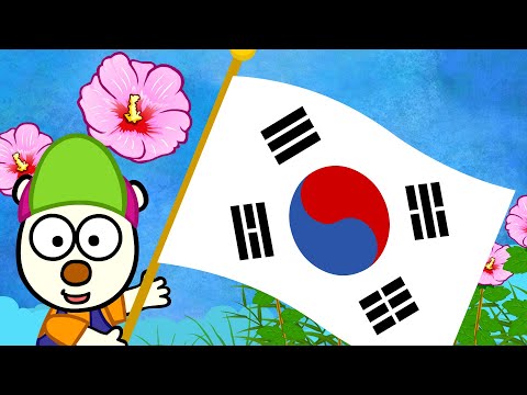 [동요 노래방] 태극기 ♪ | 생활동요 | 국기동요 | 대한민국 | 어린이 인기동요★지니키즈