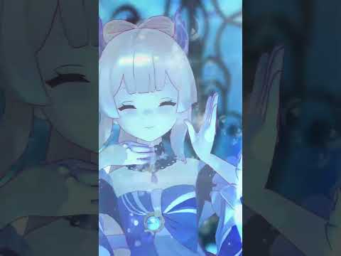 じれったいな ハロー残念なあたし【シンデレラ/Giga First Night Remix/#shorts/MMD/原神MMD/珊瑚宮心海/たべものやさん】