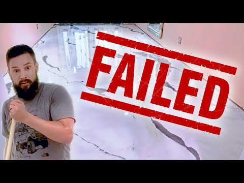 Metallic Epoxy Flooring FAIL | Complete Breakdown | Don’t Make This Mistake!