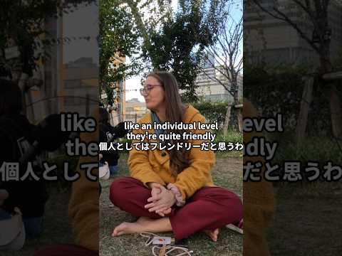 外国人が思う東京の人の印象　#interview #英語 #japan #vlog #東京