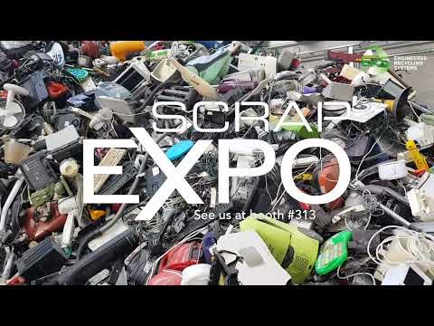 Engineered Recycling Systems at Scrap Expo 2022. See us at booth #313.