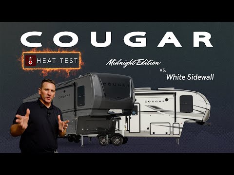 Does the Keystone Cougar Midnight Edition Stay Cool in Extreme Heat?