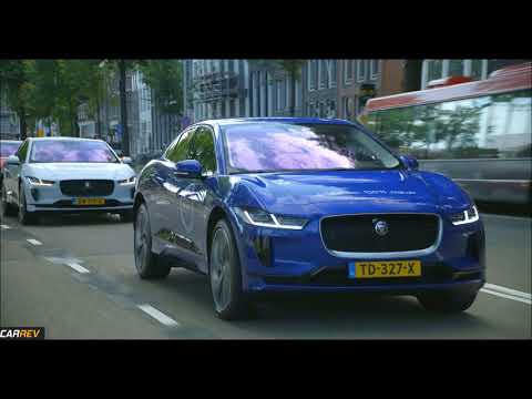 The Jaguar all electric I PACE at Sugar City in Amsterdam, Netherlands