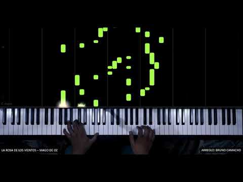 La rosa de los vientos   Mago de Oz   Synthesia Tutorial