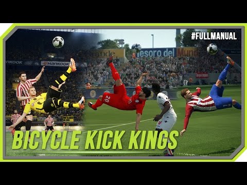 PES 2017 Bicycle Kick Kings | Goals Compilation | #FullManual