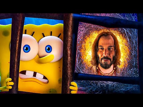 Bob Esponja y Patricio están cumpliendo condena con Keanu Reeves | Bob Esponja: Al rescate