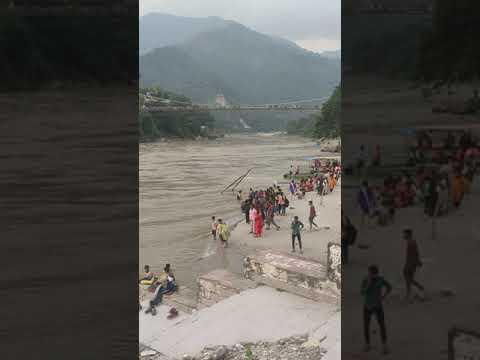 Crowd in Rishikesh Saturday Sunday, rishikesh status