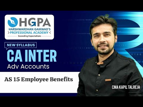 AS 15 I  Employee Benefit I CA INTER I ADV ACCOUNTS