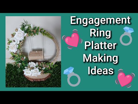 Ring platter 💎💍 // Engagement Ring Tray 🥰