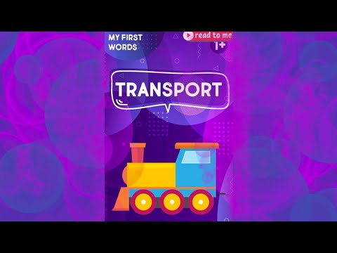 Learn Vehicle Names with 'Transport' | Fun Word Cards for Kids