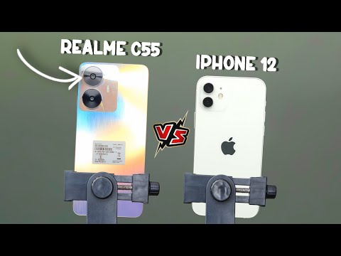 Realme C55 vs iPhone 12 Camera Comparison | Realme C55 Camera Test