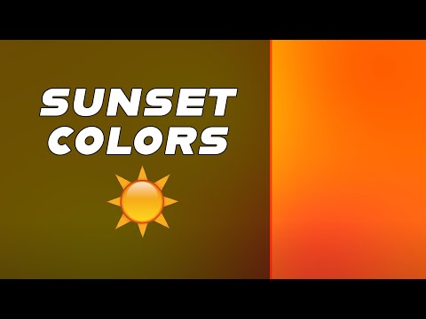 [3 Hour Loop] 4K Smooth Mood Lights in Sunset Feeling | Screensaver | Sunset Lights