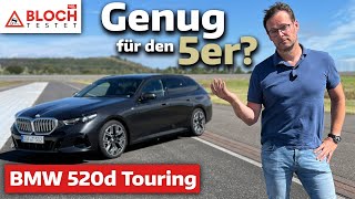 BMW 520d Touring: Basic diesel, but premium aspirations - Bloch tests | auto motor sport