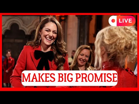 ROYAL FAMILY IN SHOCK! KATE MIDDLETON MAKES BIG PROMISE IN NEW CHRISTMAS VIDEO MESSAGE