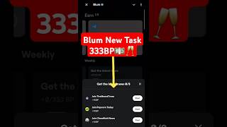 Blum New task Update | Blum New Update | Blum New Task today #blumcode #blumairdropdate #airdrop