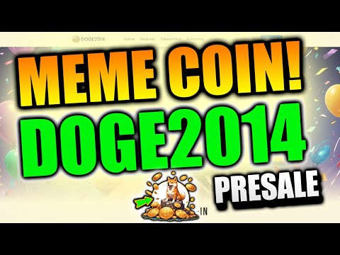 DOGE2014 PRESALE! - Raises 100k days after launch! 50% BonusTokens!