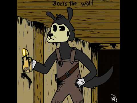 Волк Борис арт | Boris the wolf art  Bendy and the Ink Machine