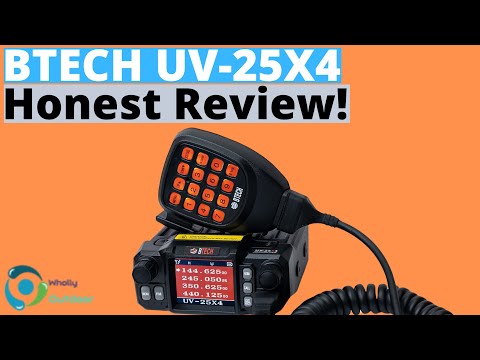 Best Cheap Baofeng Mobile Ham Radio! BTECH UV-25X4 Review!