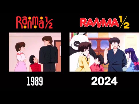 Ranma ½ Anime Episode 3: 1989 VS. 2024 side-by-side @eganimation442