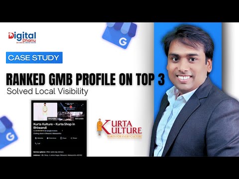 Case Study : How clothing brand achieved online visibility through our GMB Service | Digital Dhanu