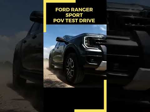 2023 Ford Ranger Sport POV Test Drive | POV Drive