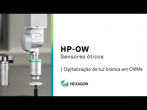 Sensores óticos HP-OW: digitalização de luz branca para máquinas de medição por coordenadas