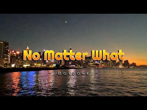 NO MATTER WHAT- (Karaoke Version) - in the style of Boyzone