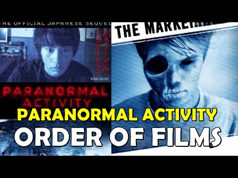 Order to Watch Paranormal Activity - Chronological Order of Paranormal Activity