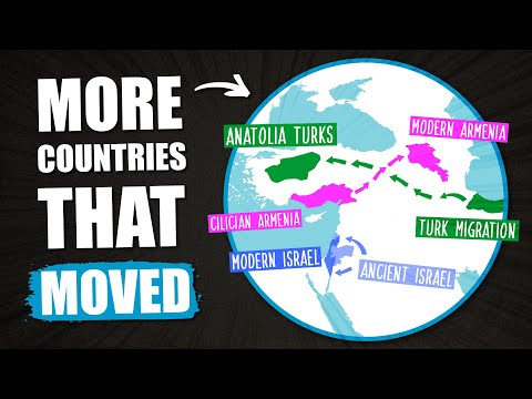 More Countries That MOVED Locations