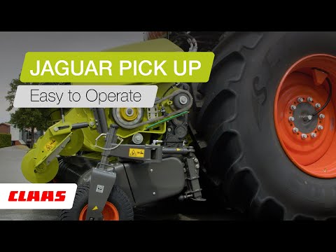 CLAAS JAGUAR PICK UP | Easy to Operate.