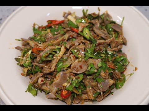 The ”cold chicken gizzard” made in this way is especially delicious! Strong recommend