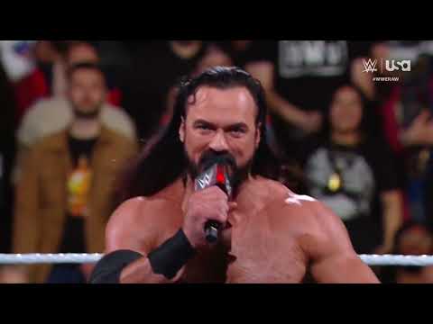 Drew McIntyre Promo On CM Punk + Jey Uso Bronson Reed & Ricochet Entrance - WWE Raw 4/8/24