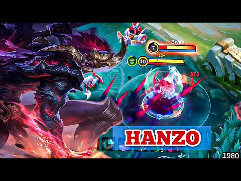 HANZO - JUNGLE GAMEPLAY | MOBILE LEGENDS | - MLBB