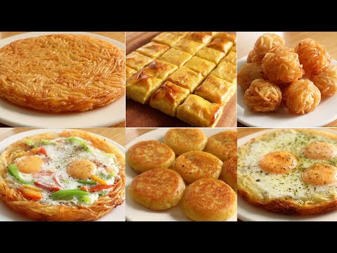 7 Amazing Potato Recipes!! Collections ! Potato Crust Pizza , Potato Snack, Hash brown Crust