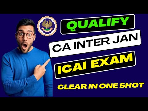 |Clear CA Inter Jan 25 ICAI Examination In One Shot| Set Of List For ICAI CA Inter Jan 25 Exam|