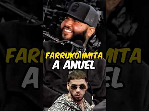 Farruko imita la forma en la que Anuel canta