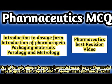 pharmaceuticsmcq#railwaypharmacistexam2024#ossscpharmacistexam2024#jssc#hssc#dsssb