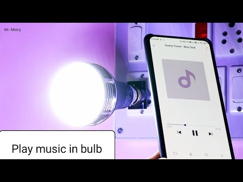 Music system in Bulb | LED Bulb with Bluetooth speaker