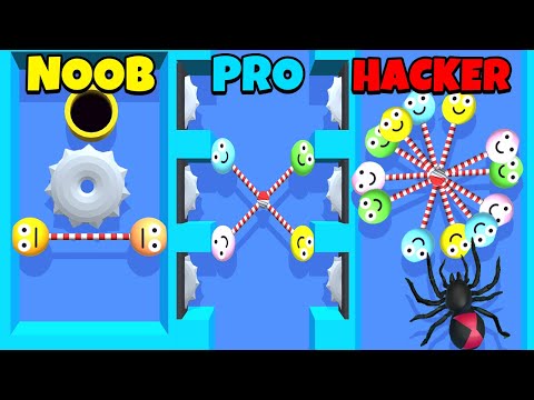 NOOB vs PRO vs HACKER - Ball Stretch