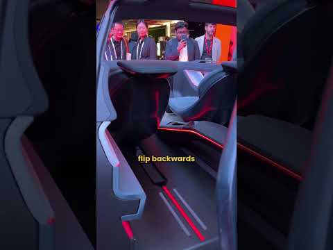 This Futuristic Car Has a Tailgate and Stargazing Seats?! | Italdesign Quintessenza #shorts