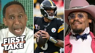 FIRST TAKE | "I don't think Russell Wilson is washed!" - Stephen A. on Steelers' recent struggles