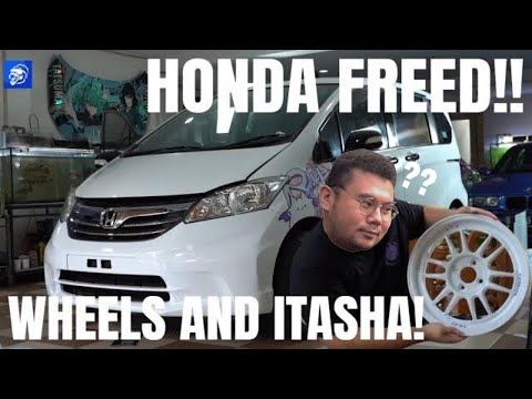 NEW WHEELS AND ITASHA ON 2012 HONDA FREED : A FRESH LOOK!!!