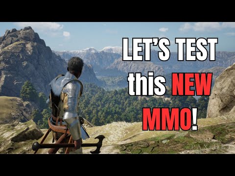 NEW MMO - PAX DEI Alpha Testing Stream